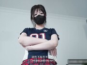 邻居姐姐输球后的惩罚